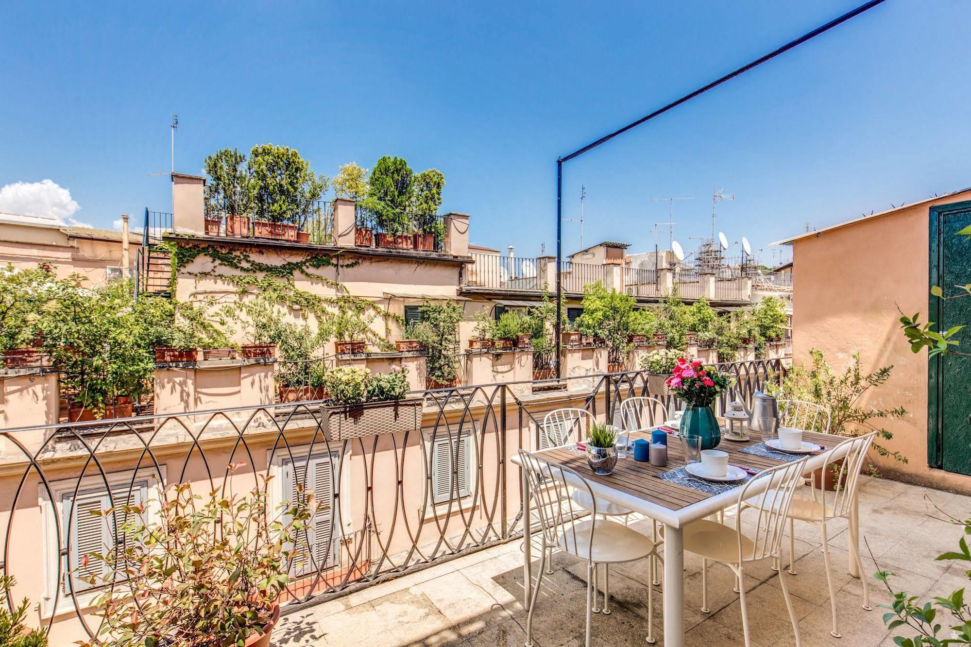 Aweshomeitaly - Spagna Glamour Life Penthouse Рим Экстерьер фото