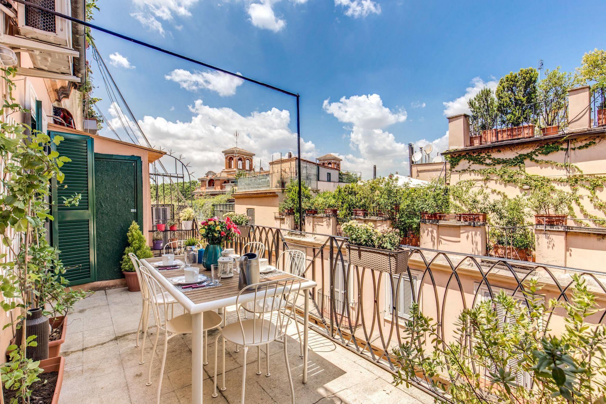 Aweshomeitaly - Spagna Glamour Life Penthouse Рим Экстерьер фото